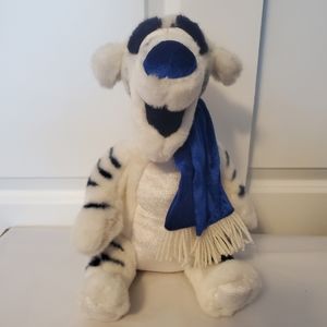 Disney White and Blue Stuffed Animal